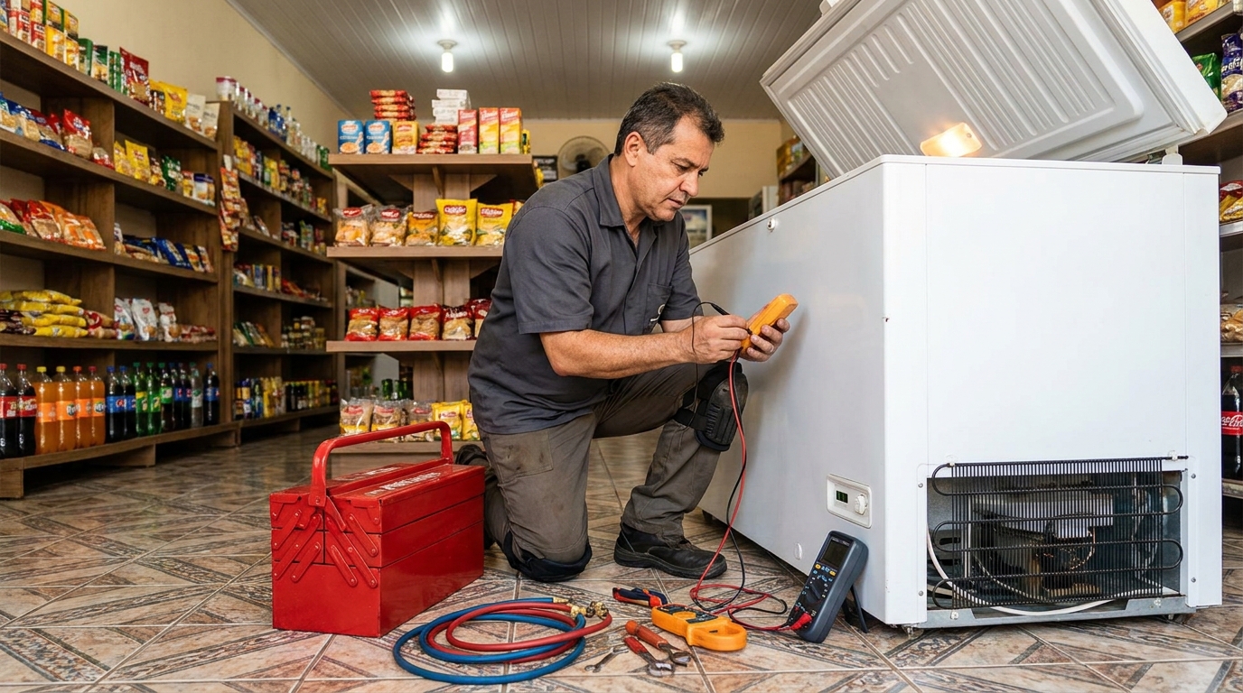 Ajuste de Temperatura do Freezer em Fortaleza‑CE