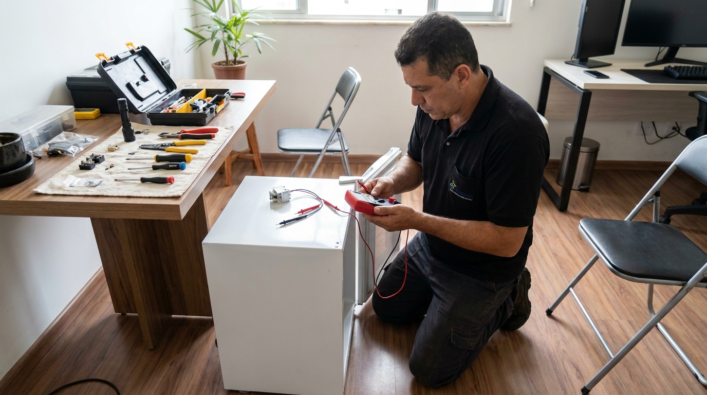 Diagnóstico em Frigobar Residencial em Fortaleza‑CE
