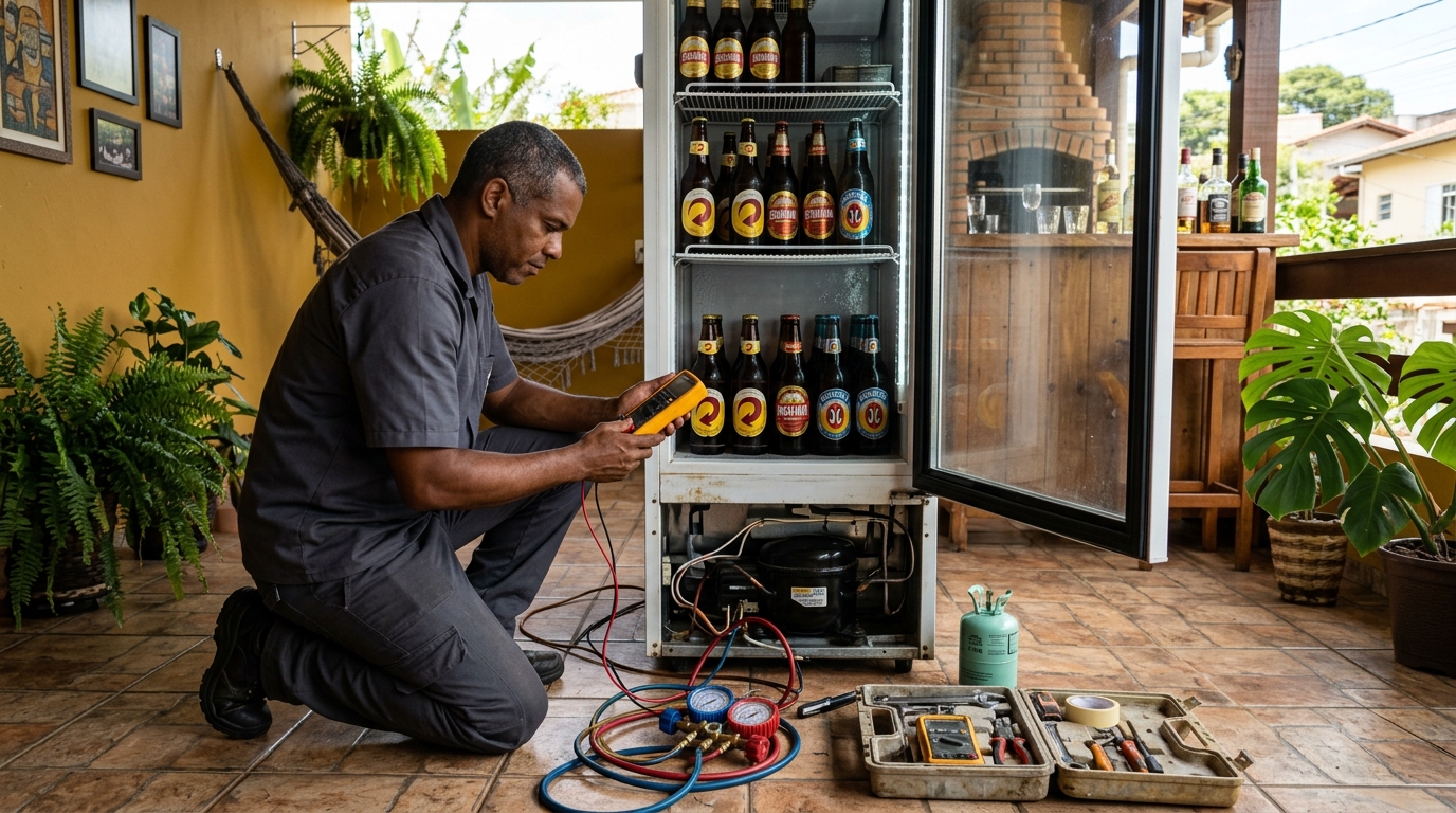 Reparo de Cervejeira Residencial em Fortaleza‑CE